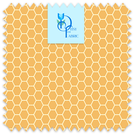 Honey comb with dark center and light lines.